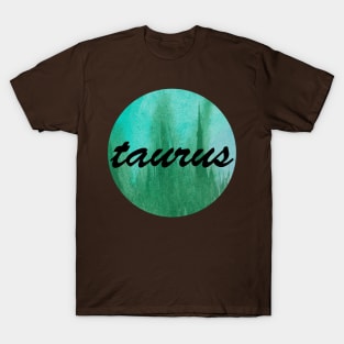 Taurus zodiac astrology sign T-Shirt